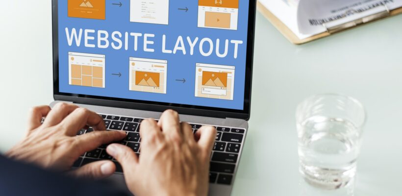 Web Template Website Design Concept